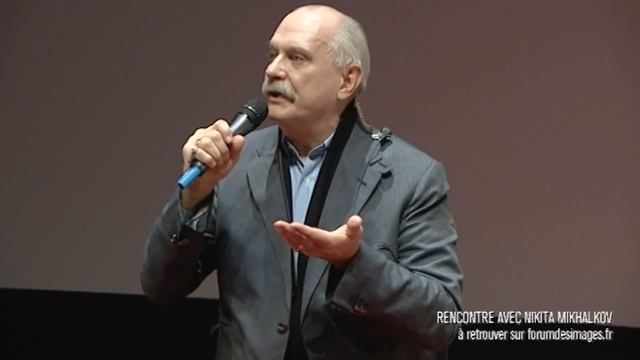 Nikita Mikhalkov - "Je veux que l'on me sente ! "