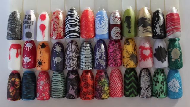 Lina Stamping Plates Make your Mark 01 And Hipster Geek or Chic 01 With Mani ideas