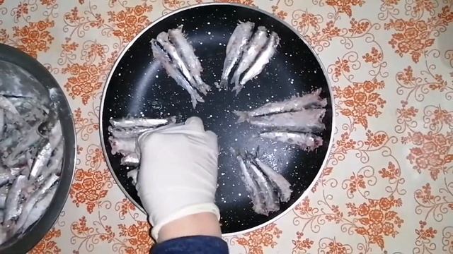 KİLKİ BALIĞININ HAZIRLANMASI 🐟TAVADA HAMSİ NASIL YAPILIR? 🤔