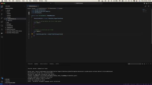Smooth Camera Follow in Unity: UnityTutorial, GameDev, CameraTricks