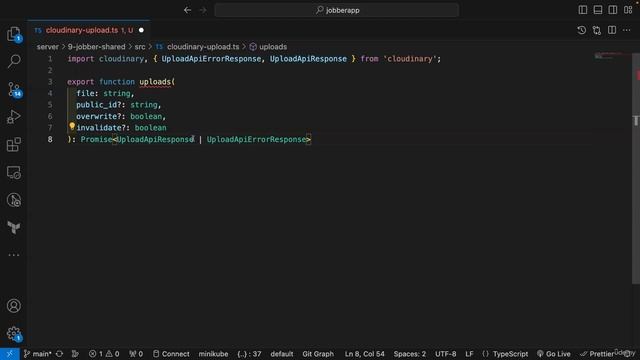 36 - Cloudinary upload method