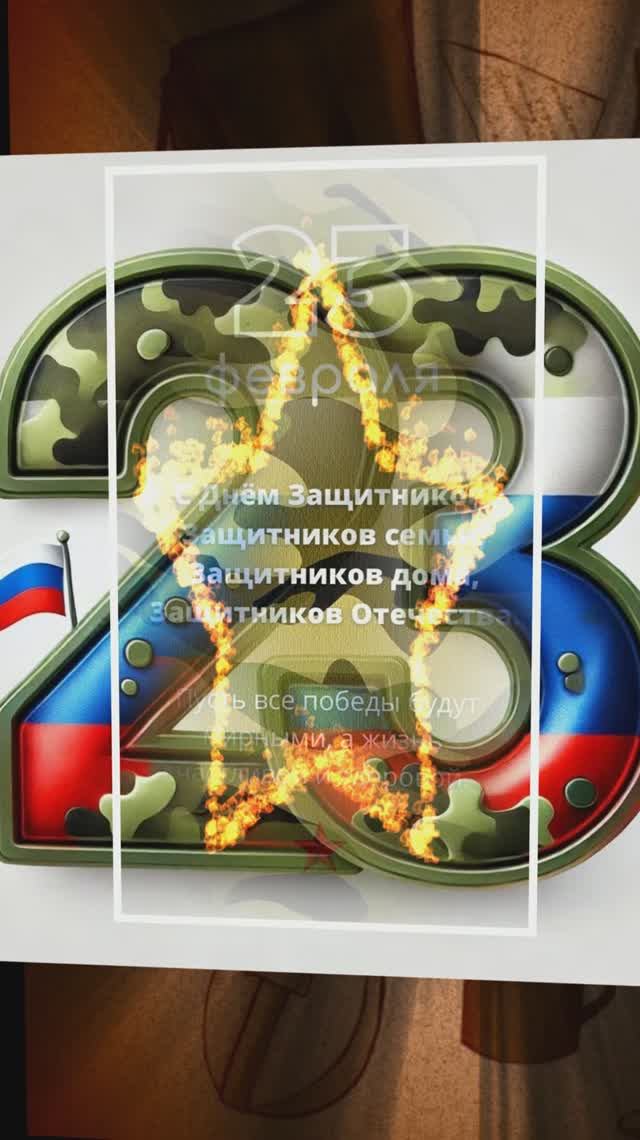 С ДНЁМ ЗАЩИТНИКА ОТЕЧЕСТВА ЛЮБЭ КОМБАТ