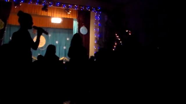 " С Новым Годом ! "  Илона Глущенко, Кристина Русина.