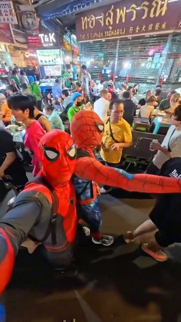 Spiderman in Bangkok#shorts