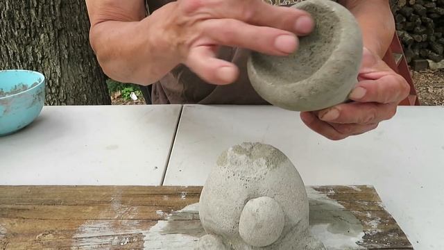 Como Hacer Figuritas de Cemento Para tu Jardin