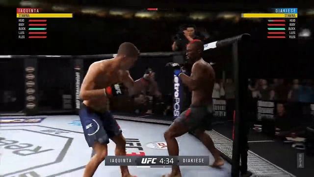 EA Sports UFC 3 Beta Spotlight Al Iaquinta | 60 Fps Ps4 Pro Gameplay
