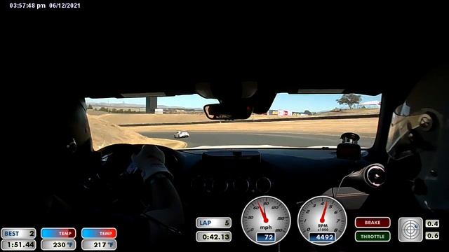 GTR Pro 1:49.3 Sonoma Raceway SpeedSF 6/12/21