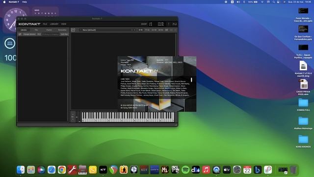 Kontakt 7.10.4 For macOS Sonoma 14.5