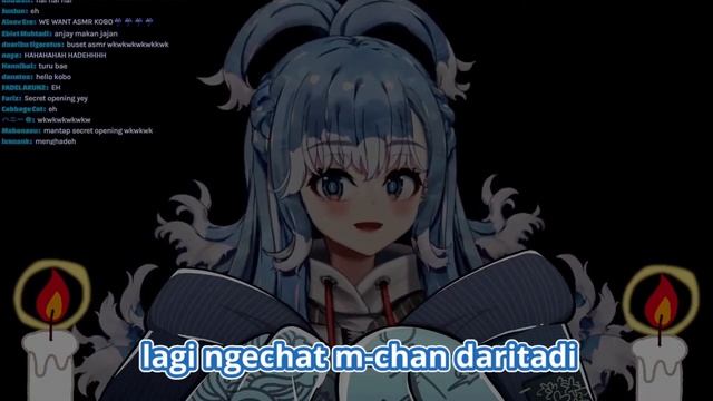 Kobo lupa matiin mic saat lagi chat sama m-chan [ Kobo Kanaeru ]
