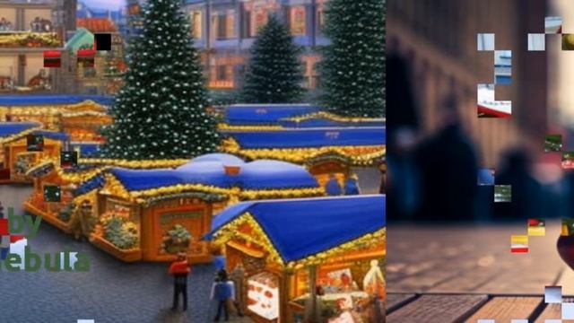 Buyin Gifts At The Christmas Market