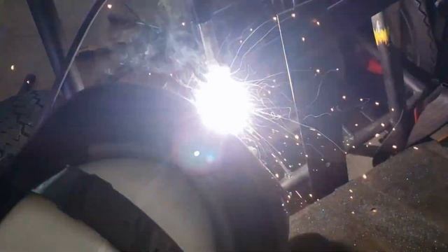 STAGE 1 Manco Dingo! Staged PREDATOR 212 | WELDING | Almost CAUGHT by COPS!
