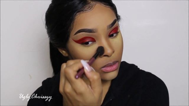 "Going Brazy" makeup look | UglyChrisszy