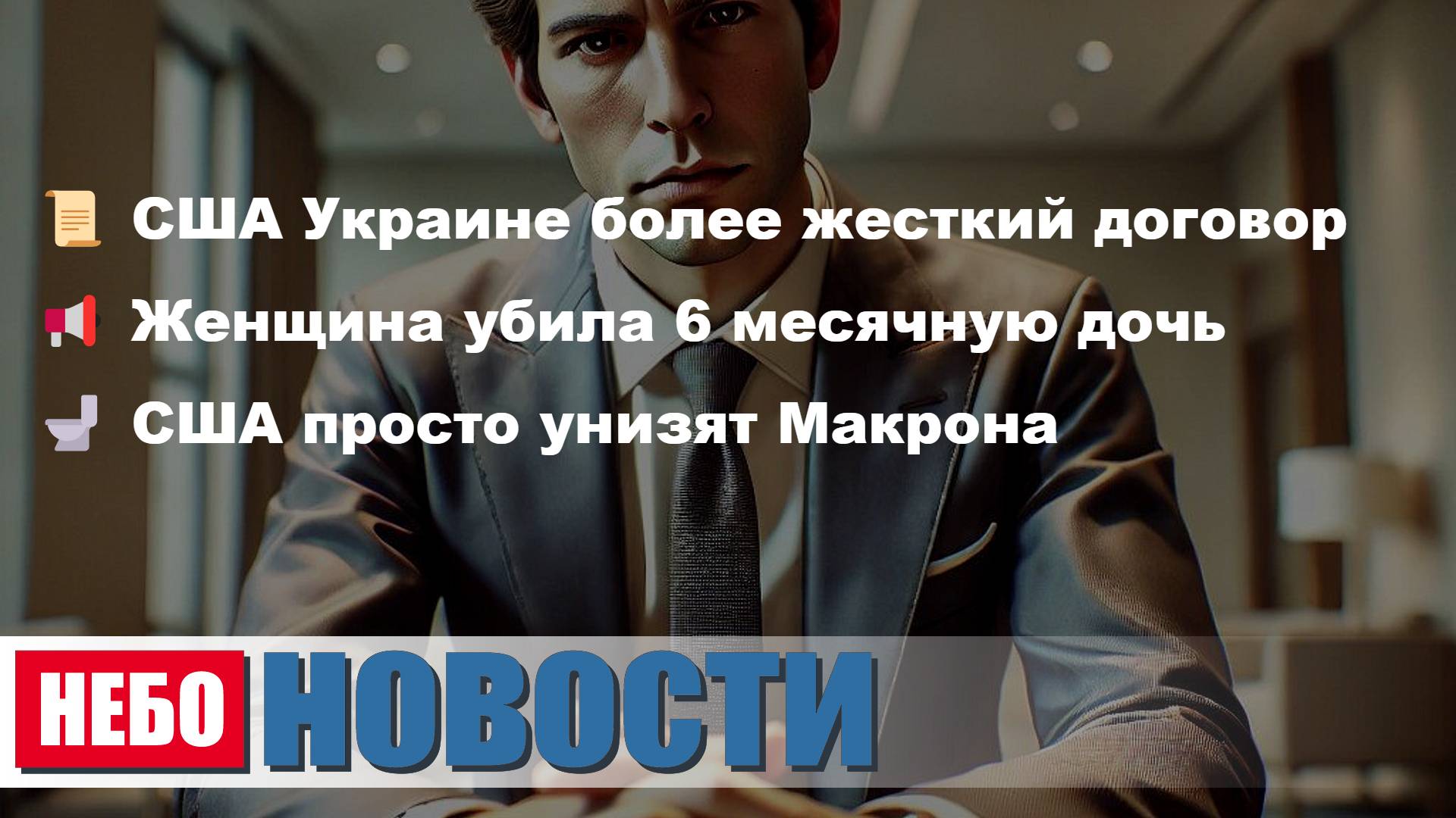 Ужесточение договора с Украиной | Убийство 6 месяного младенца | Покупка Райффайзенбанка в России