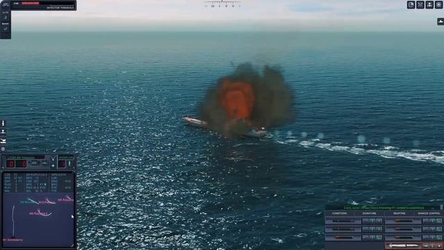 Almost Run Aground with Ticonderoga - Cold Waters with Epic Mod