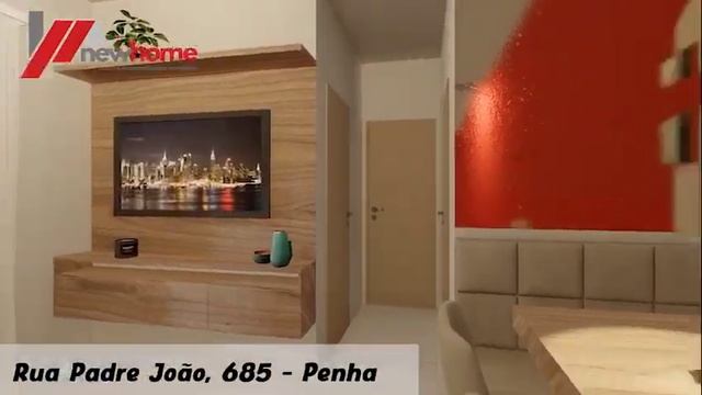 Apartamento com 2 dormitórios à venda, 40 m²  - Penha de França - São Paulo/SP