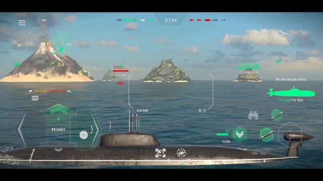 RF BARRAKUDA | silent but very deadly‼️ MODERN WARSHIPS