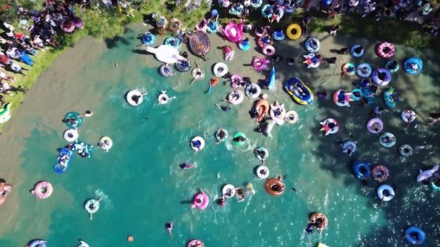 Pond Jump 2024 From Above