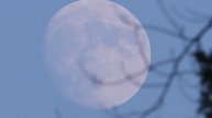94% Moon Rising in the SE Sky - Canon R Camera & Tamron 70-200mm Lens