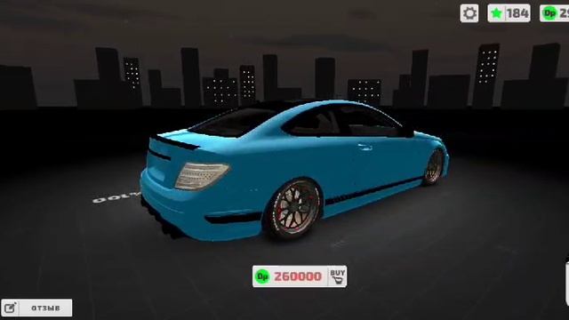 Games office - project drift. Обзор Mersedes benz C class