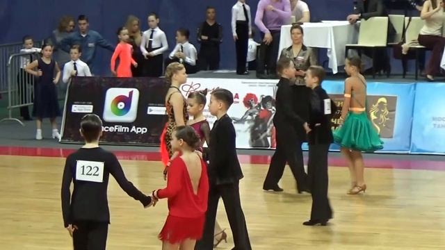 Танцфорум 2015 Юниоры-1 Д класс 1/2 финала Латина