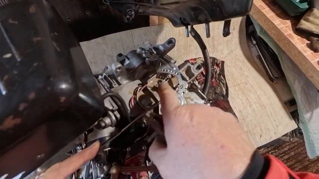 2. Старый двигатель для мотоблока бриггс страттон  (briggs and stratton)