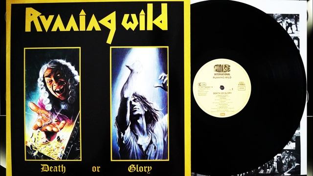 Death of Glory - Running Wild 1989 VINYL DISK