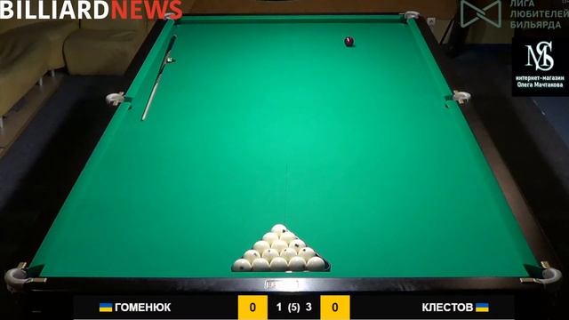 Elite Profi Open 2020. 1/2 фіналу. Нікіта Гоменюк - Андрій Клестов