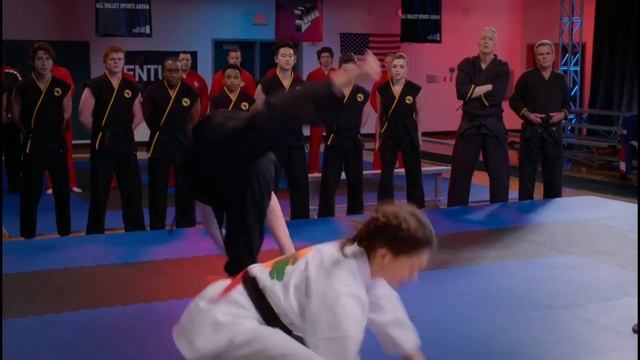 Piper Vs Samantha larusso Cobra kai season 4 flight
