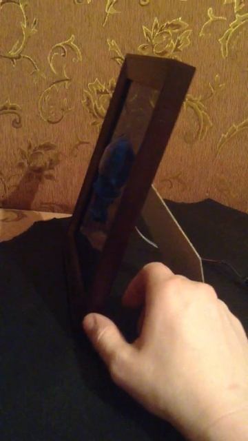 Череп 3Д в рамке