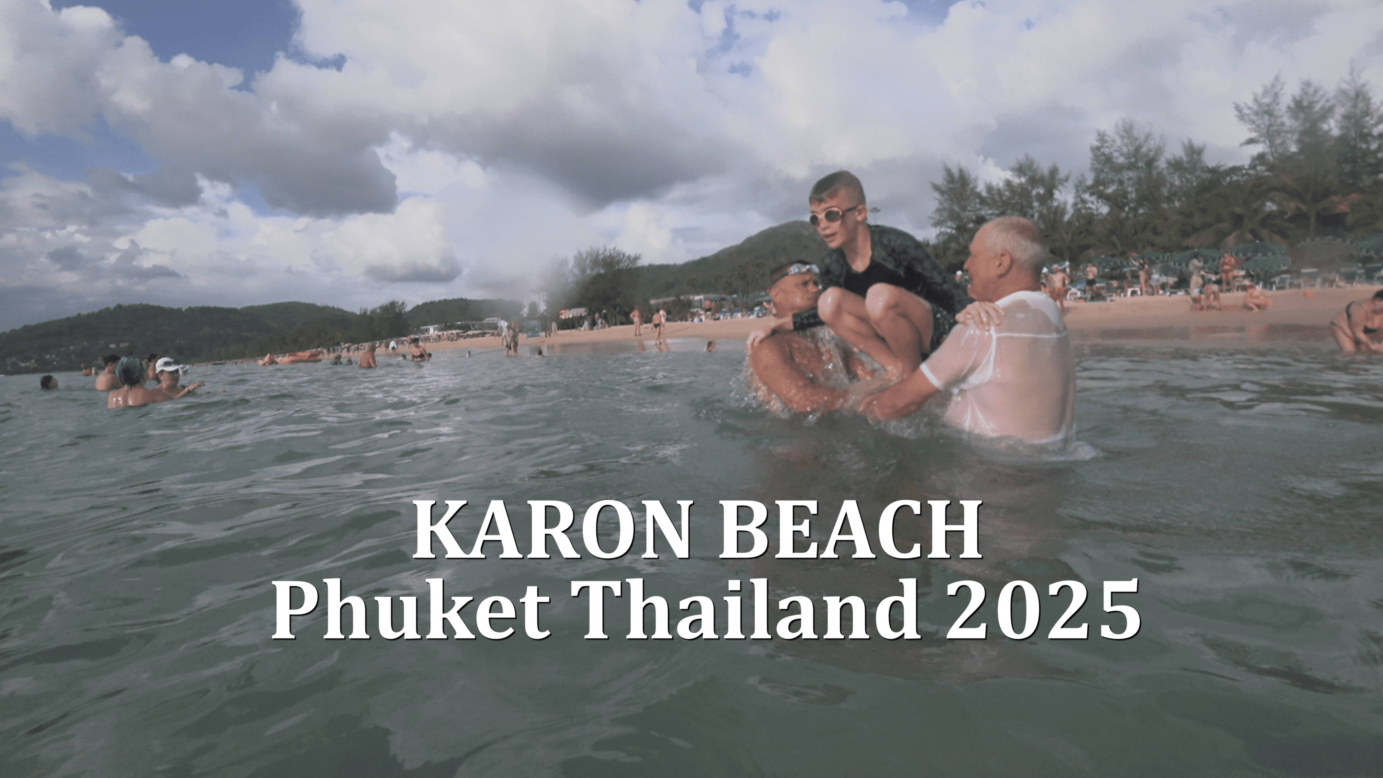 Тайланд пляж Карон Пхукет 2025. 4K