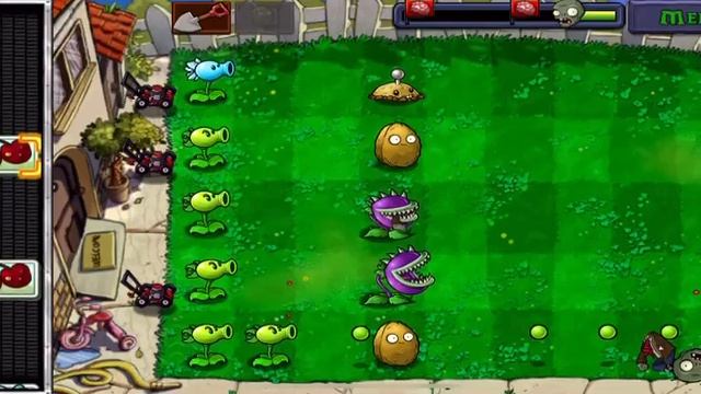 Plants.vs.Zombies.igrok хорошо отбиваюсь