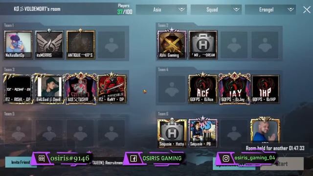 OSIRIS CUSTOM LIVE 3PM & THEN E-I-KO MANIA TOURNAMENT  | FINAL DAY | Casting By - OSIRIS GAMING |