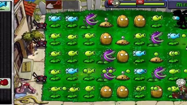 Plants.vs.Zombies.igrok не даю пройти зомби