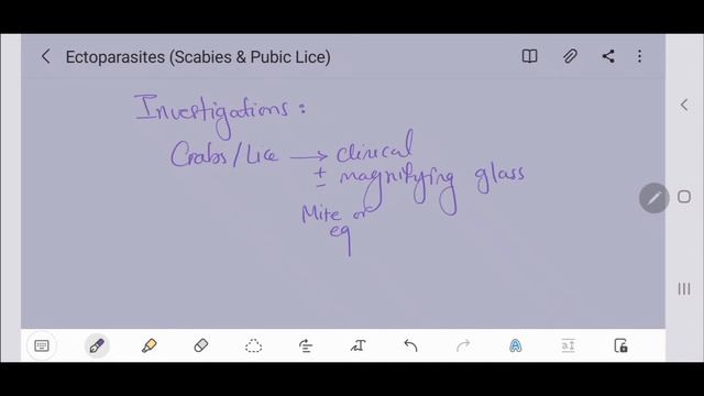 Ectoparasites (Scabies & Pubic Lice): Clinical Presentation, Diagnosis, Management & Follow-up