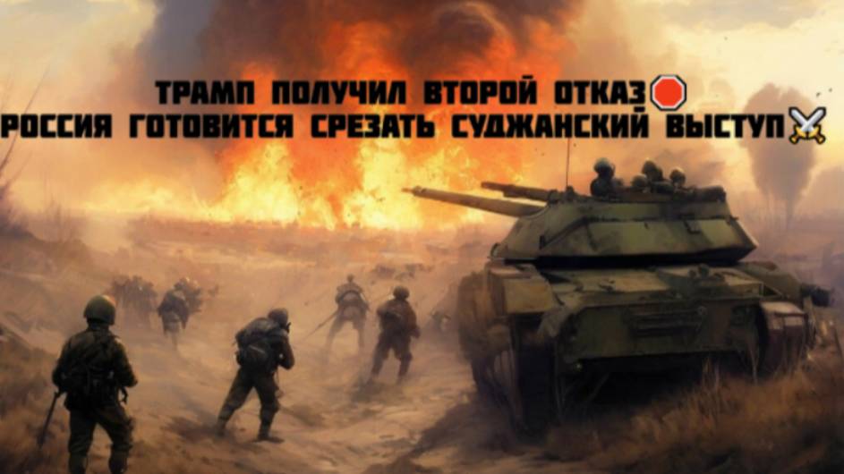 Украинский фронт-Трамп Получил Второй Отказ🛑 Россия Готовится Срезать Суджанский Выступ. ВСУ Потери