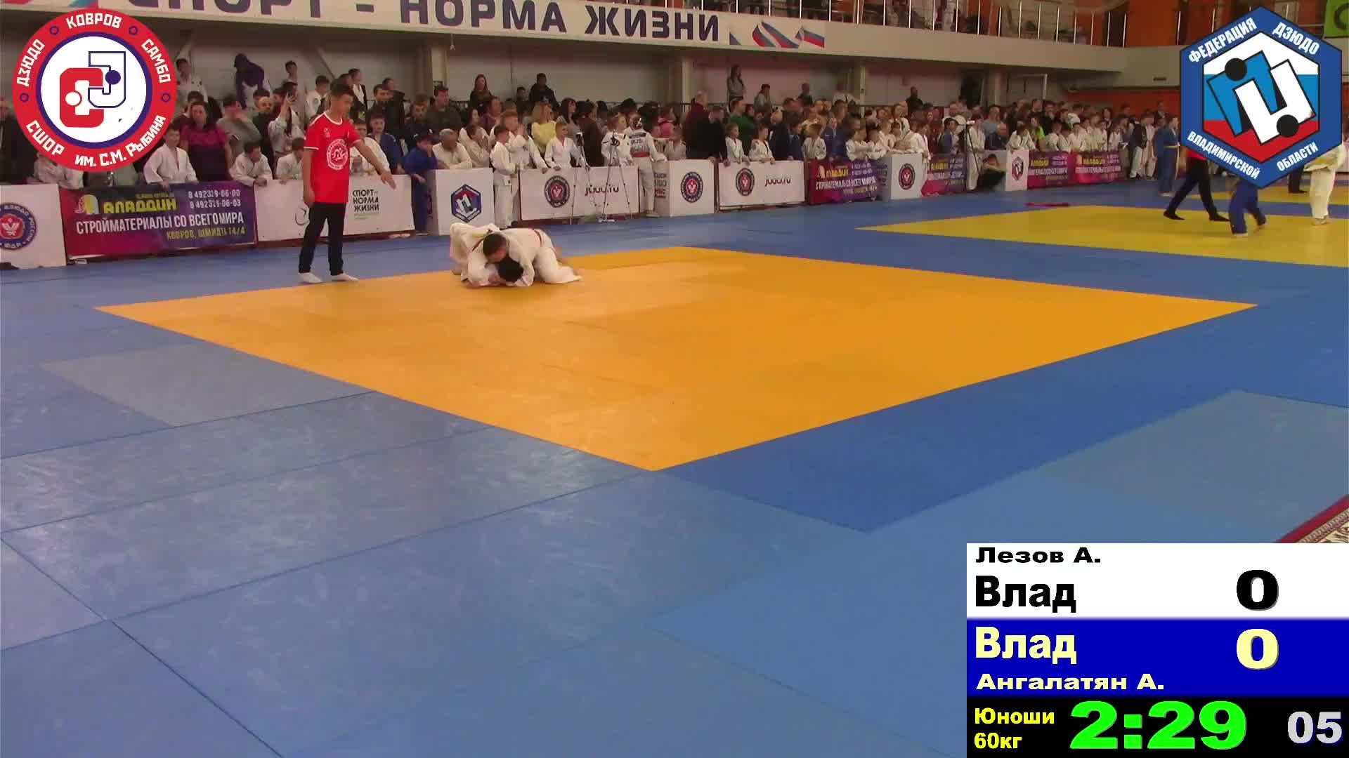 Межрегиональные соревнования по дзюдо среди спортсменов 2014-2015 г.р. на призы ТВЦ "Аладдин" т2