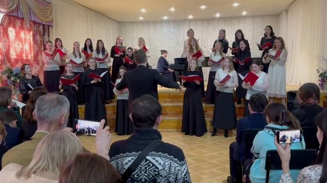 А. Гурулев "Колокольчик", поет хор студентов "Камертон" ЗабКУИ