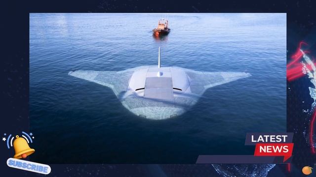 US is testing a new large underwater drone Manta Ray