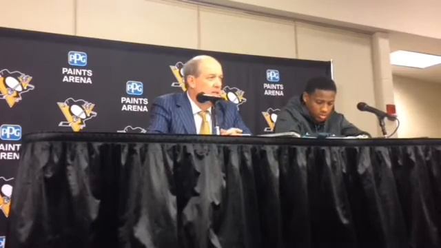 Kevin Stallings talks after Pitt's loss to Duquesne