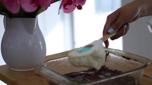 Zebra Brownie Cake | Simply Bakings