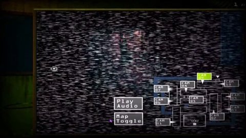 Первый раз играю в Fnaf 3!