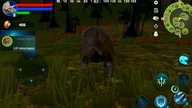 Best Dino Games - Triceratops Simulator Android Gameplay