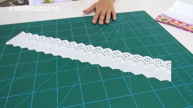 Pano de prato técnica rocambole | Paño de plato técnico rocambole
