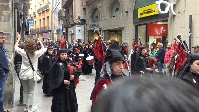 Desfile  Real Banda de Gaitas de Diputación de Ourense, Lleida