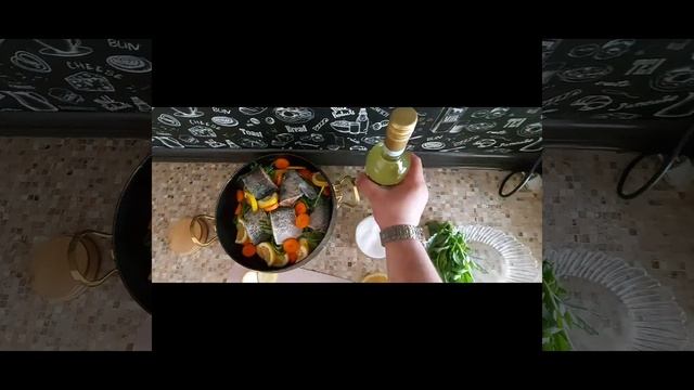 Իշխան ձուկը սպիտակ գինու մեջ