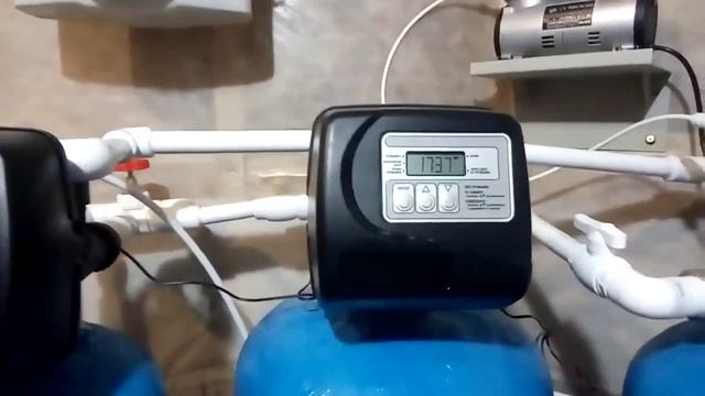 Очистка воды от железа три  баллона