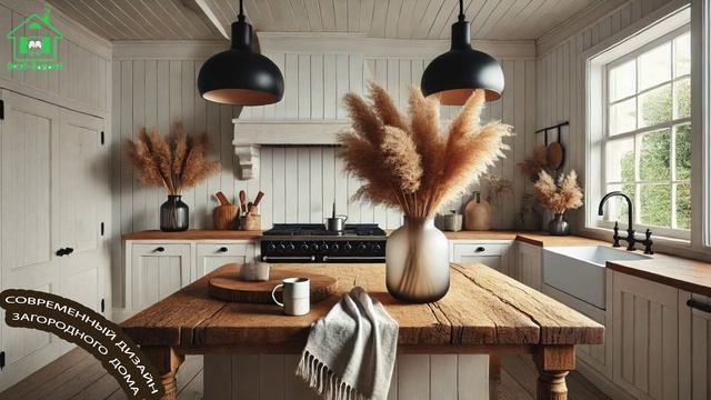 Современный дизайн загородного дома простой и комфортный  🏡💺🛋️ (25)