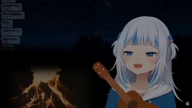 Gura sings Calliope Mori's song! ''Live Again''