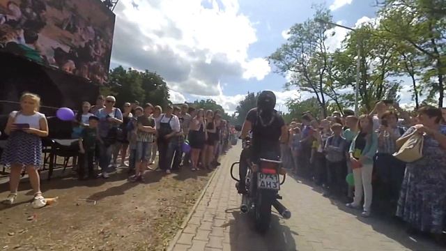 Колонна байкеров Кривой Рог Еврофест 2018