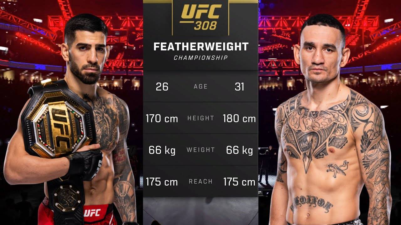 Илия Топурия против Макса Холлоуэя Полный бой - UFC 5